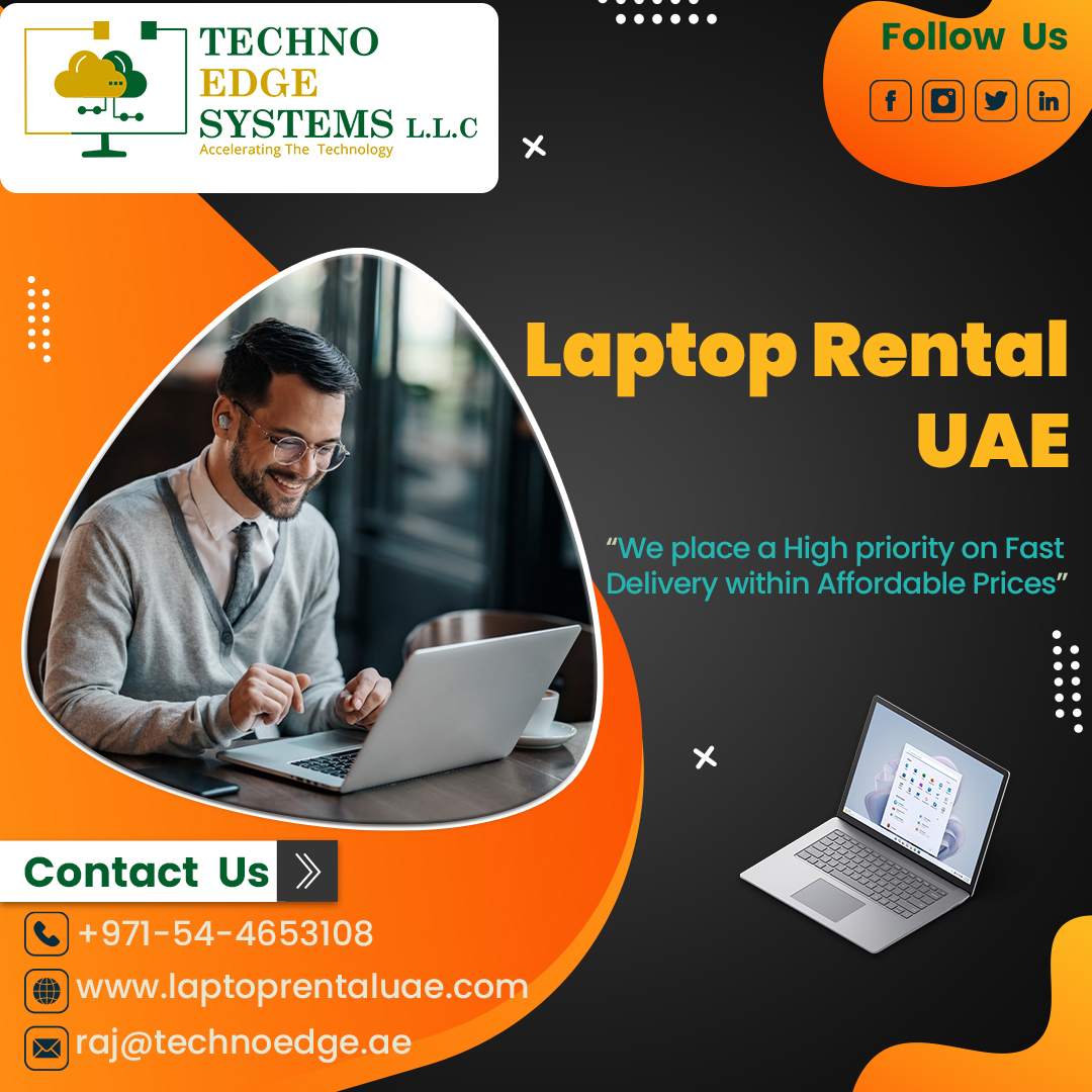 Laptop Rentals In Dubai To Test The Technological Innovation