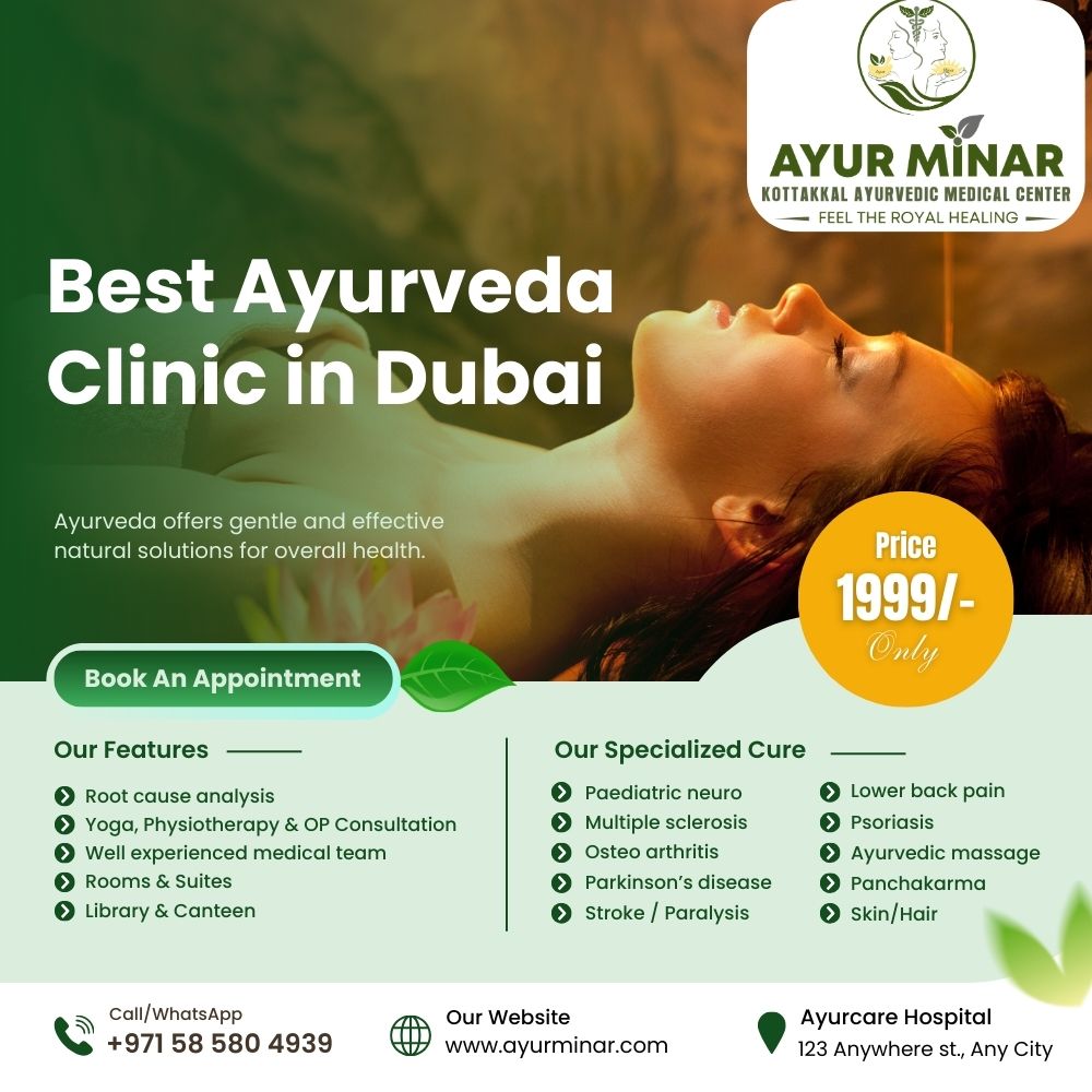 Best Ayurveda Clinic In Dubai For Traditional Ayurvedic Therapies