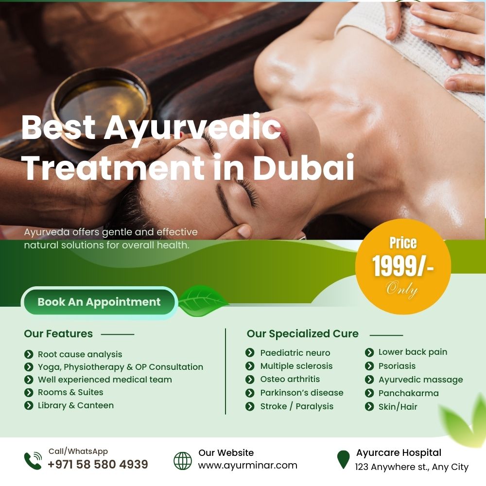 Experience Wellness At The Best Ayurvedic Treatment In Dubai