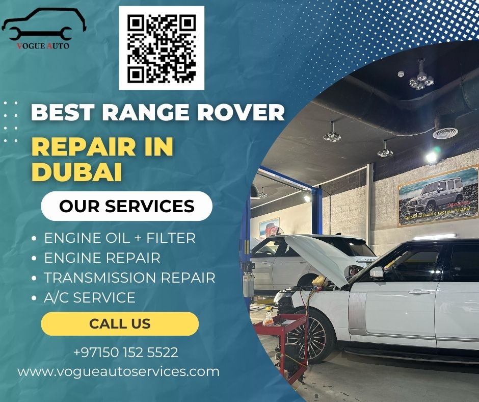 Range Rover And German Cars Repairing In Dubai