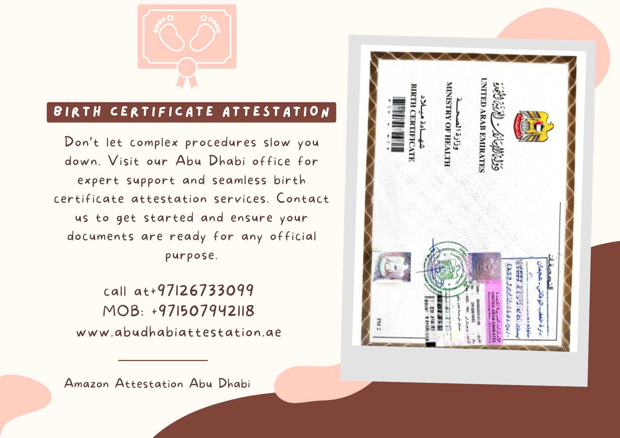 Birth Certificate Attestation Services In Uae