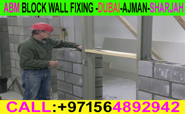 Block Wall Fixing And Plastering Contractor 0564892942