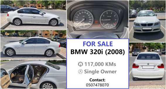 Bmw 320i 2008 117k Km For Sale Single Owner