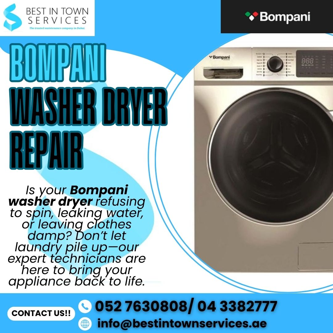 Bompani Washer Dryer Repair Services in Dubai
