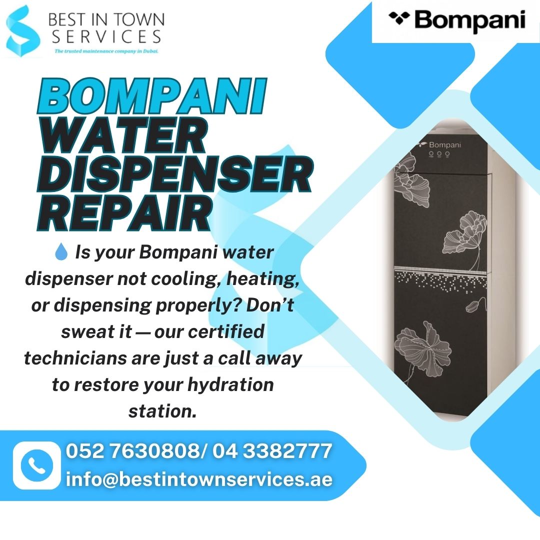 Bompani Water Dispenser Repair Services in Dubai