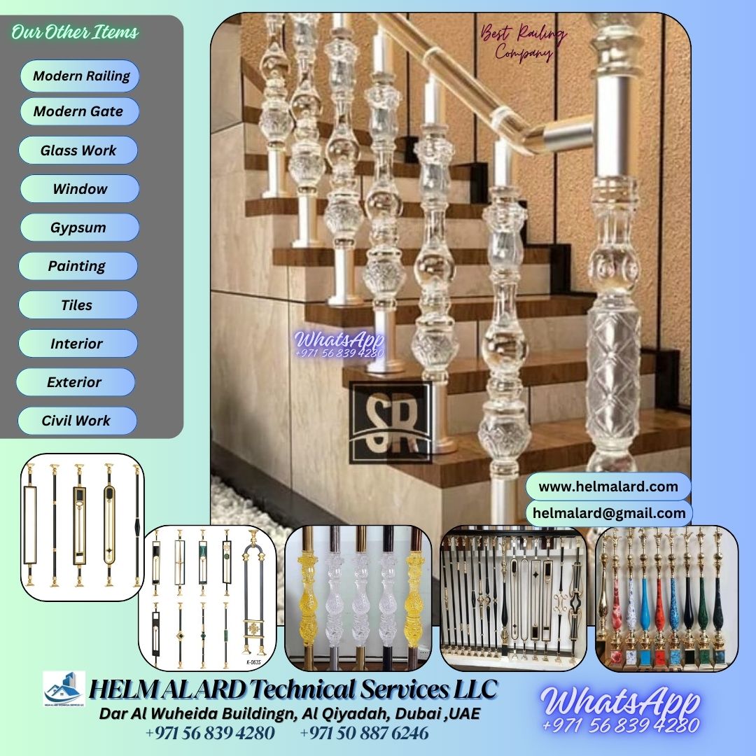 Stair Railing, Railing, Aluminum Railing, , Staircase, Modern Staircase,