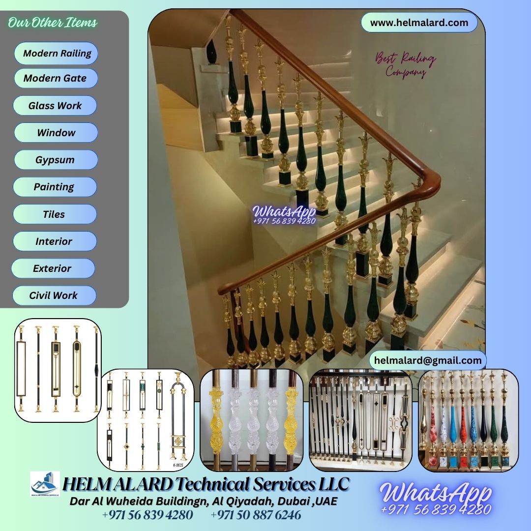 Stair Railing, Railing, Aluminum Railing, , Staircase, Modern Staircase,