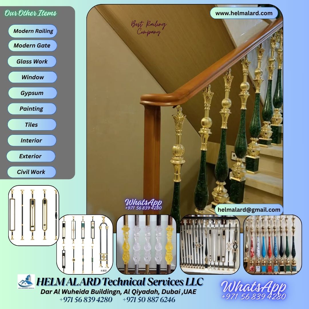 Stair Railing, Railing, Aluminum Railing, , Staircase, Modern Staircase,
