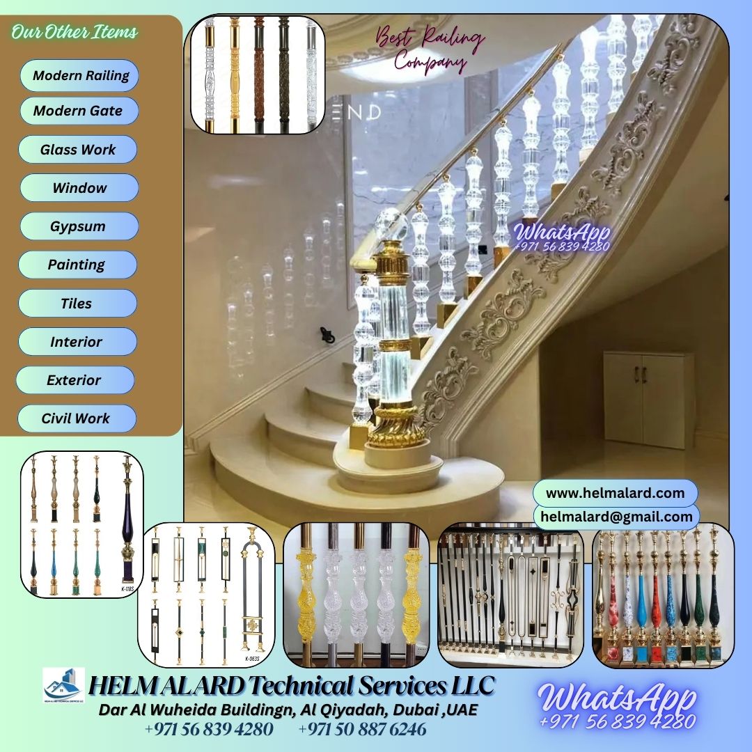 Stair Railing, Railing, Aluminum Railing, , Staircase, Modern Staircase,