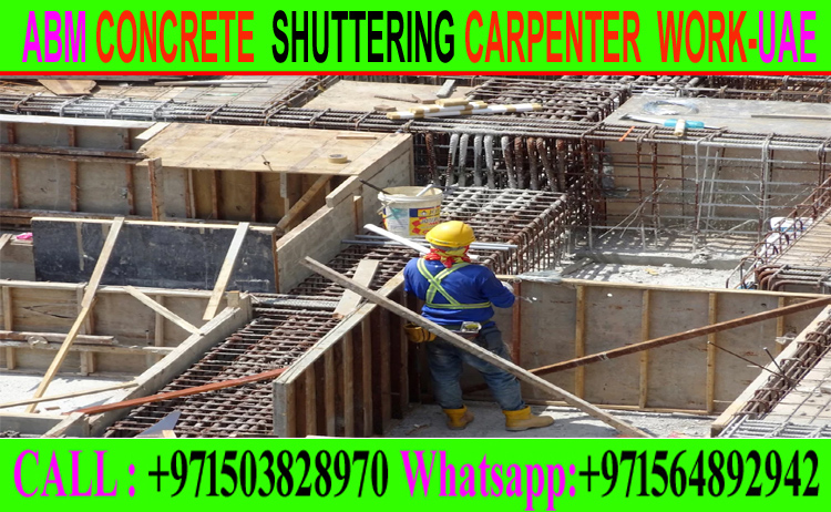 Shuttering And Formwork Contractors In Dubai Ajman Sharjah