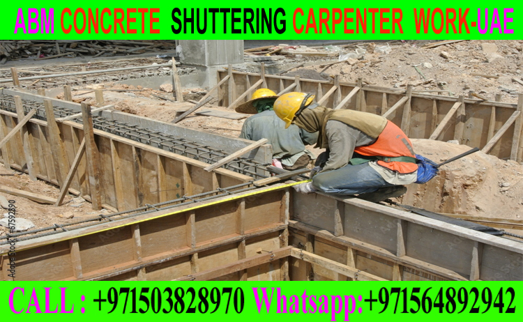 Shuttering And Formwork Contractors In Dubai Ajman Sharjah