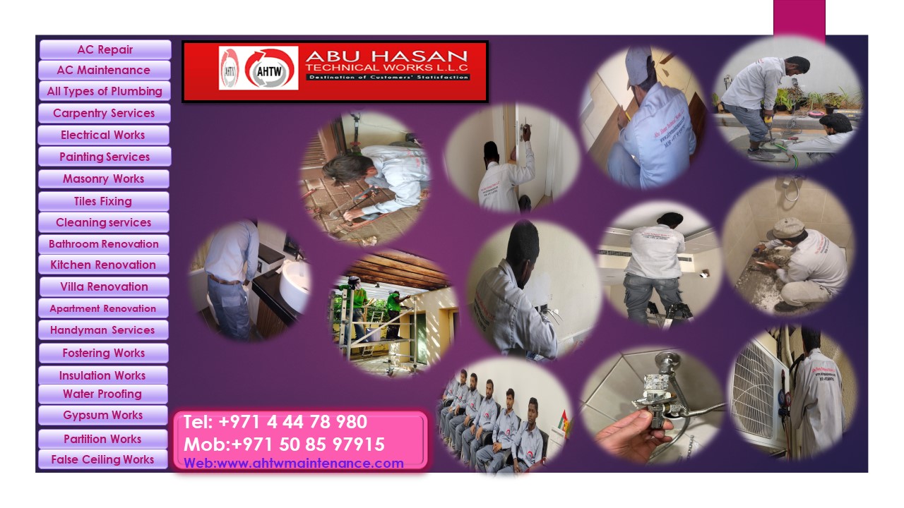 Air Conditioning Repairing,air Conditioning Maintenance Building Maintenance Company In Dubai