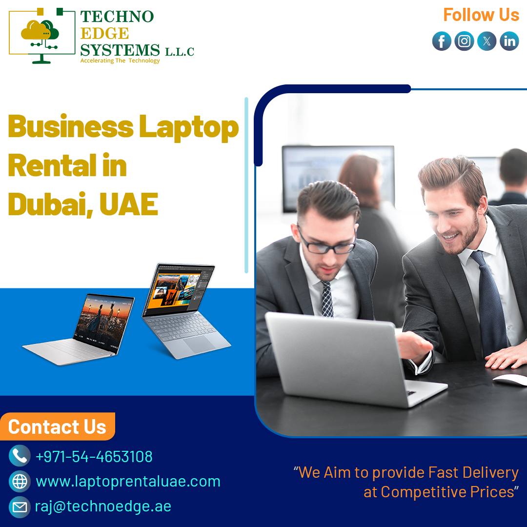 Affordable Laptop Rentals In Dubai For Home And Office Use