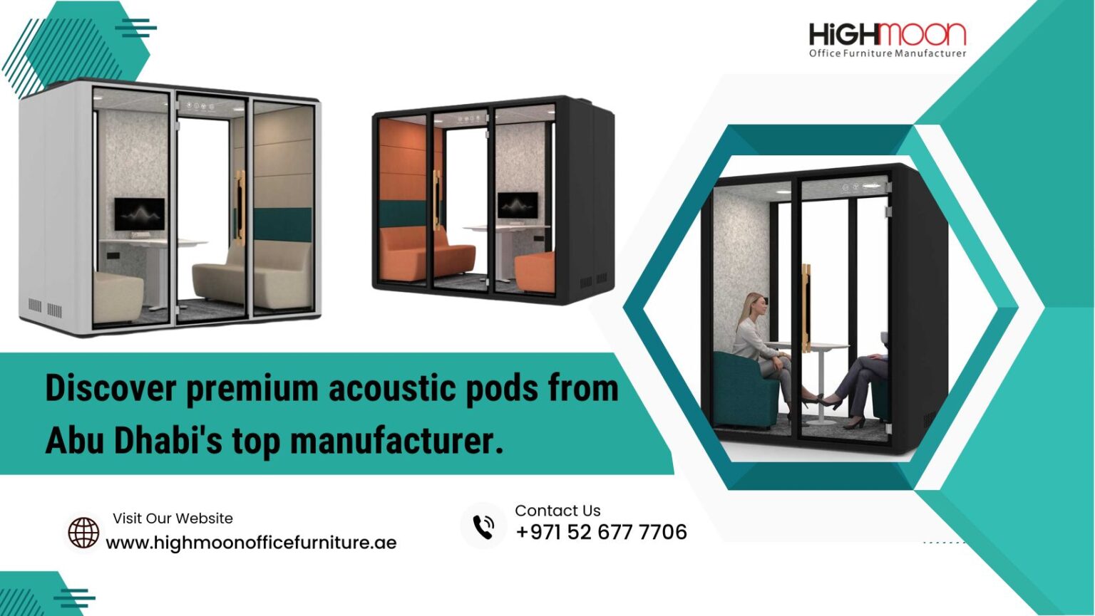 Top Quality Acoustic Office Pods For Sale Highmoon Office Furniture