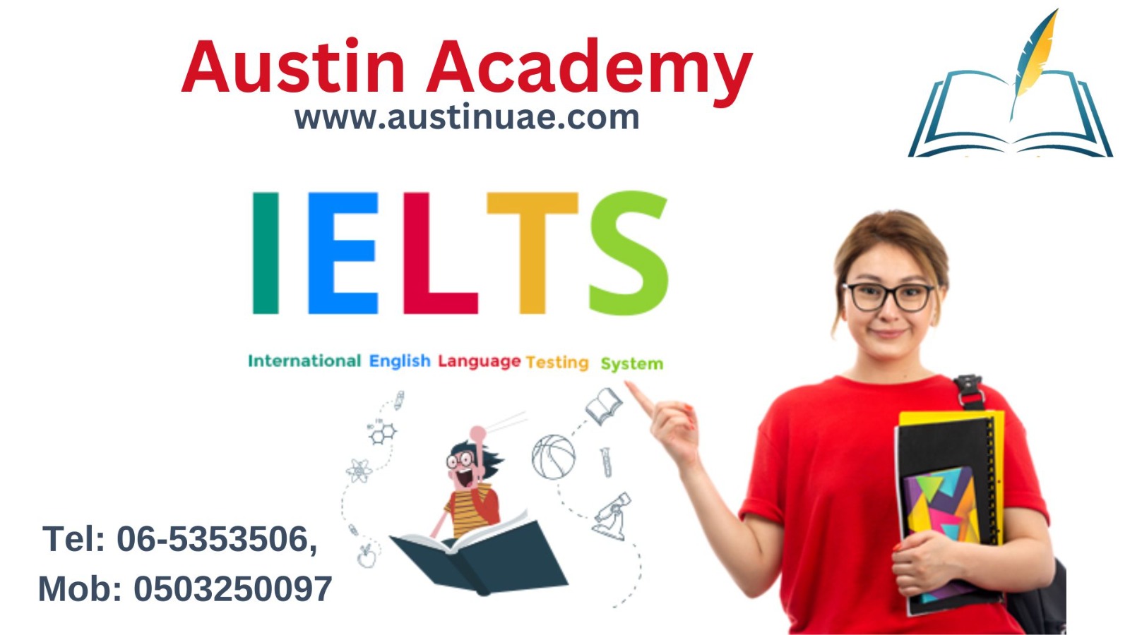 Ielts Preparation With Austin Academy, Call 0502870097