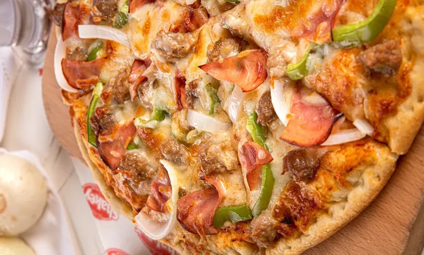 Double Offer Any Two Large Pizzas in Dubai