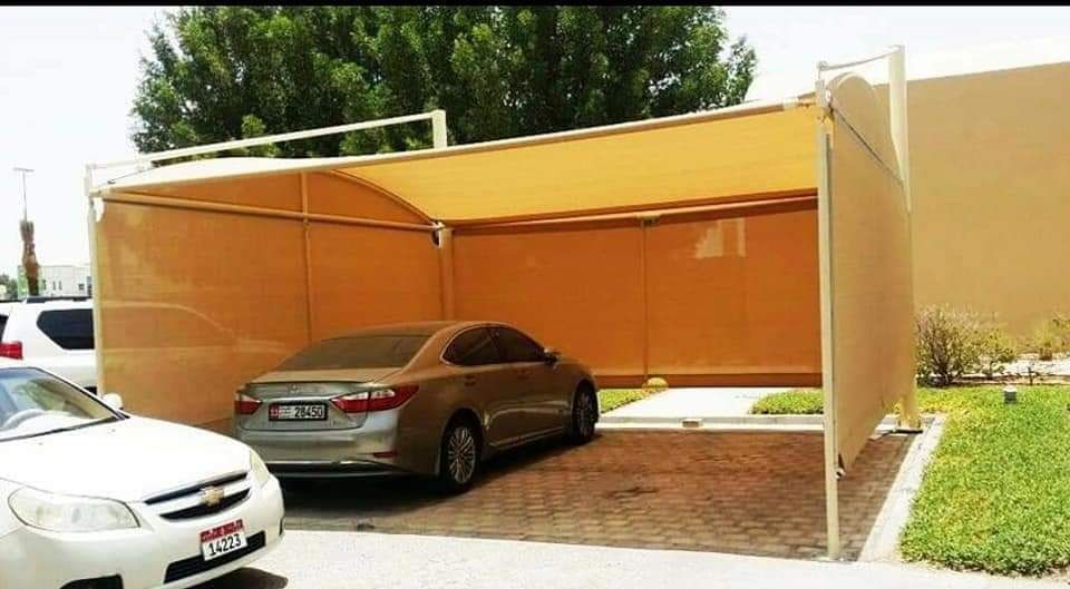 Car Parking Shades Installation In Dubai