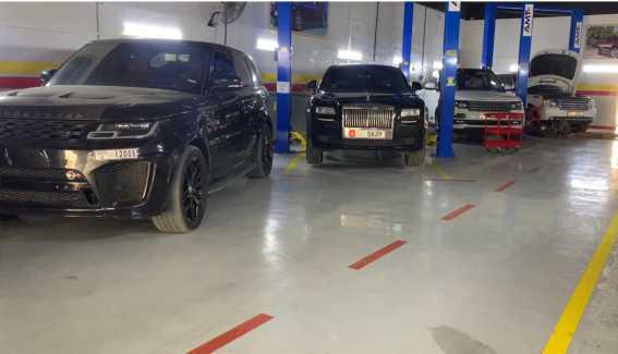 Range Rover Repair Center In Sharjah