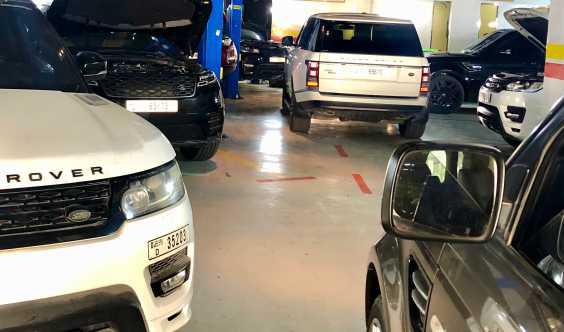 Range Rover And Land Rover Workshop In Dubai