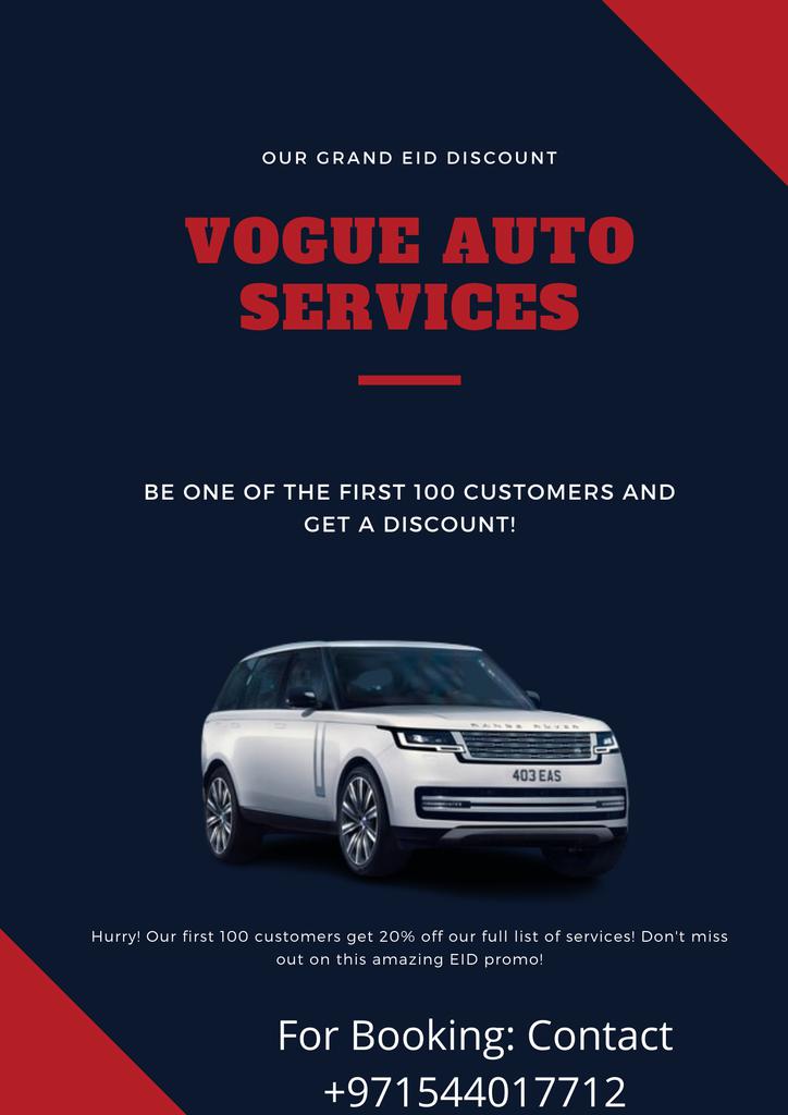 Range Rover And Land Rover Services Center In Sharjah