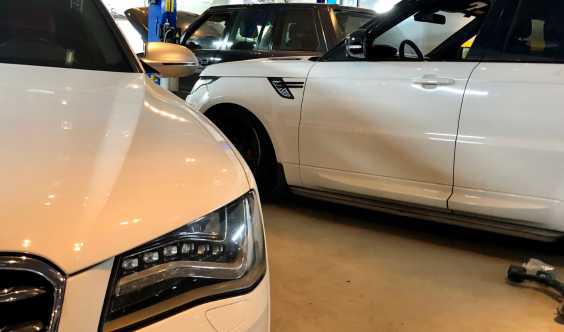 Range Rover And Land Rover Services Workshop Dubai
