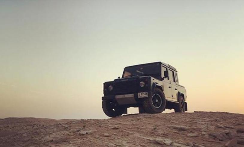 Unique Land Rover Defender 4 Door Pick Up in Dubai