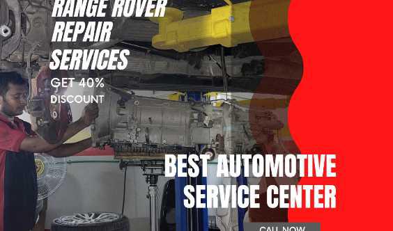 Range Rover And Porsche Repair Workshop In Al Garhoud