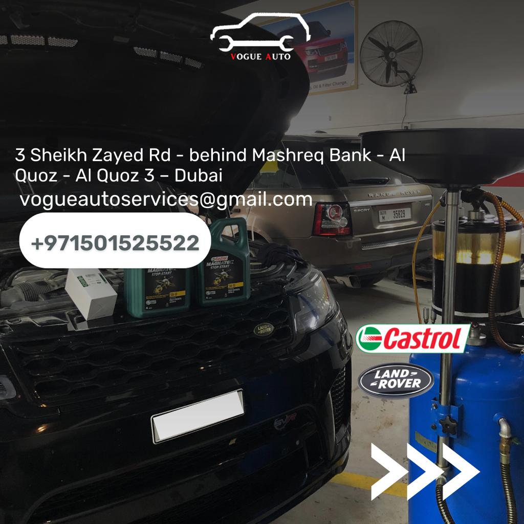Range Rover And Porsche Repair Services In Sharjah