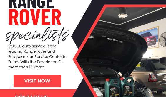 Range Rover And Porsche Repair Workshop In Dubai