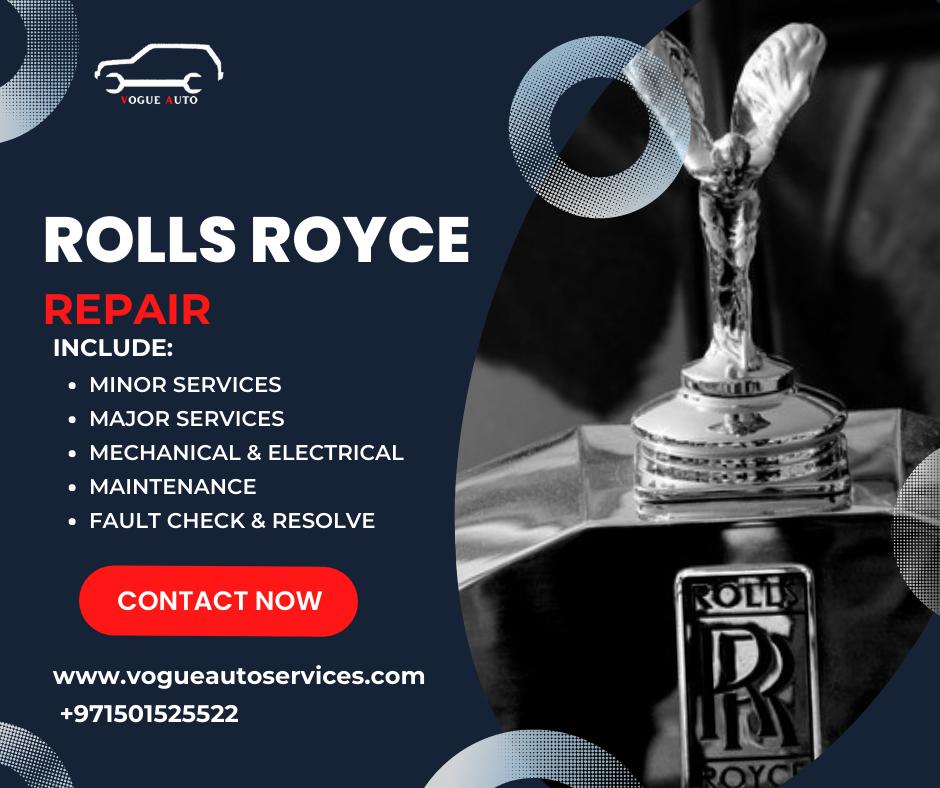 Range Rover And Rolls Royce Service Center In Dubai