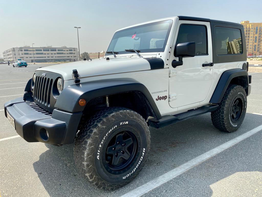 Jeep Wrangler 2010 White Gcc 96700 Kms In Excellent Condition For Sale