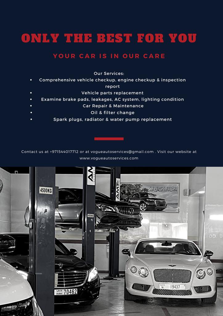 Range Rover And Land Rover Services Center In Sharjah