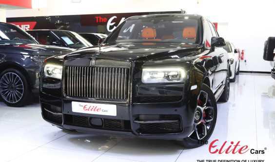 The Elite Cars 2021 Rolls Royce Cullinan Black Badge