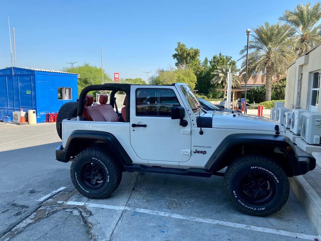 Jeep Wrangler 2010 White Gcc 96700 Kms In Excellent Condition For Sale
