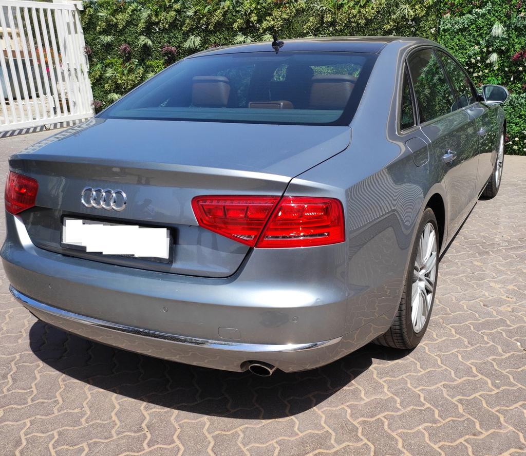 Audi A8 2012 Silver 117000 For Sale Price Negotiable