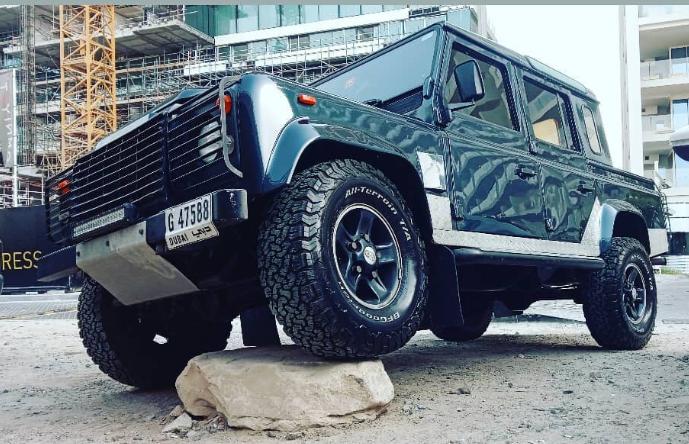 Unique Land Rover Defender 4 Door Pick Up in Dubai
