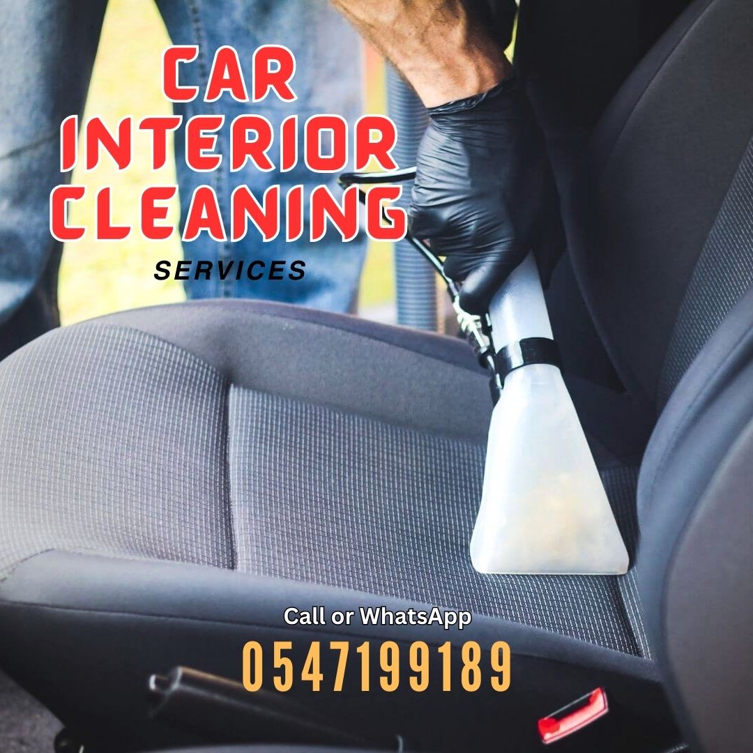 Car Interior Cleaning Services Ajman 0547199189