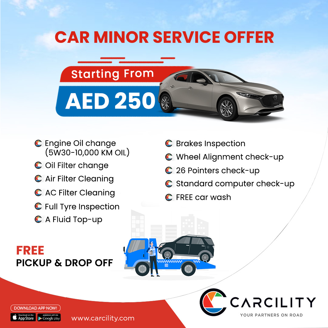 Get Hassle Free Car Service In Dubai, Sharjah And Abu Dhabi