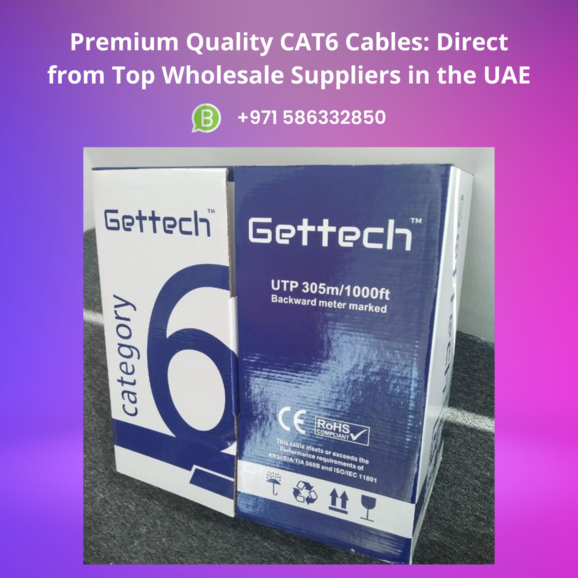Cat 6 Cable Wholesale Suppliers Uae Unveiling Top Tier Connectivity Solutions