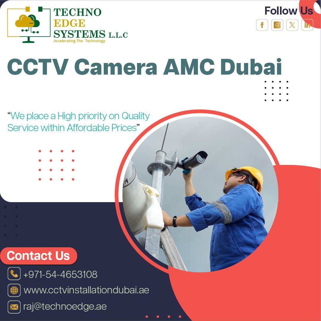 Know The Facts Of Cctv Camera Amc In Dubai