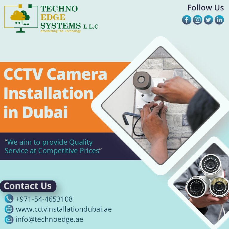 Monitor Each Activity With Cctv Installations In Dubai