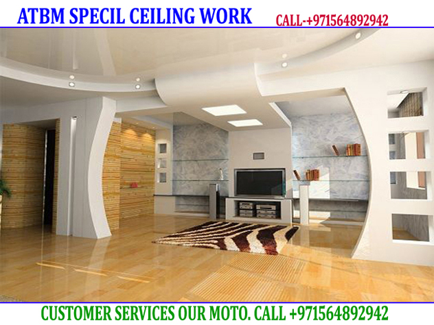 Gypsum Ceiling Installation Contractor Ajman Dubai Sharjah