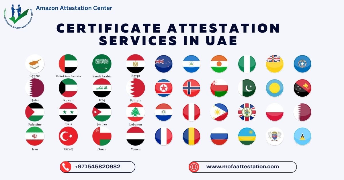 Complete Certificate Attestation Services In The Uae