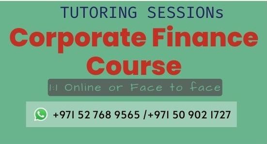 Private Tutor For Corporate Governance Course