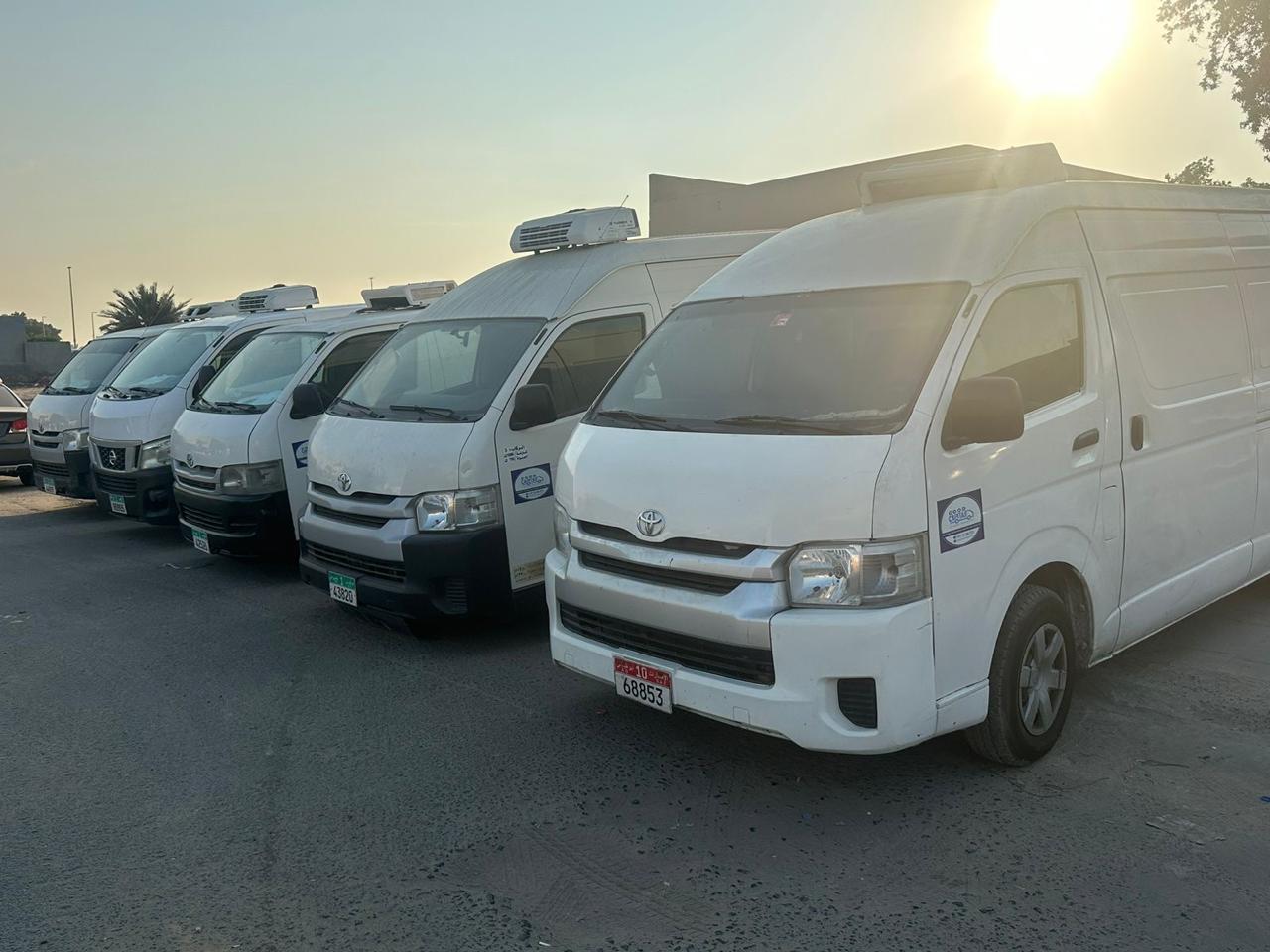 Chiller Vans Freezer Trucks For Rent All Uae