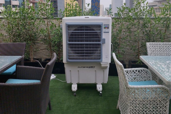 Climate Plus Evaporative Air Cooler With 9000 M3 H Air Flow And With 70l Water Tank Capacity