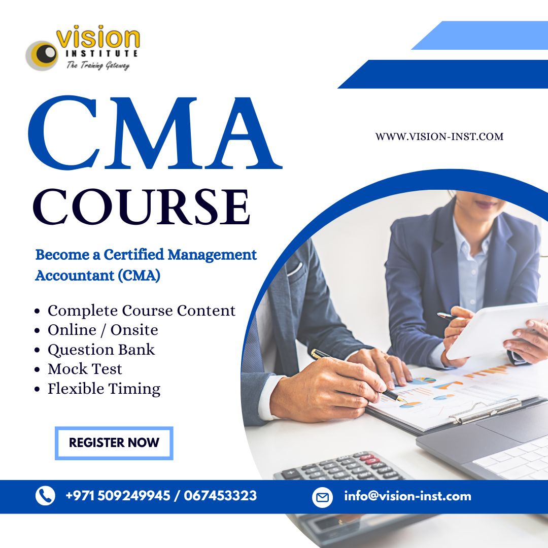 Cma Classes At Vision Institute Call 0509249945