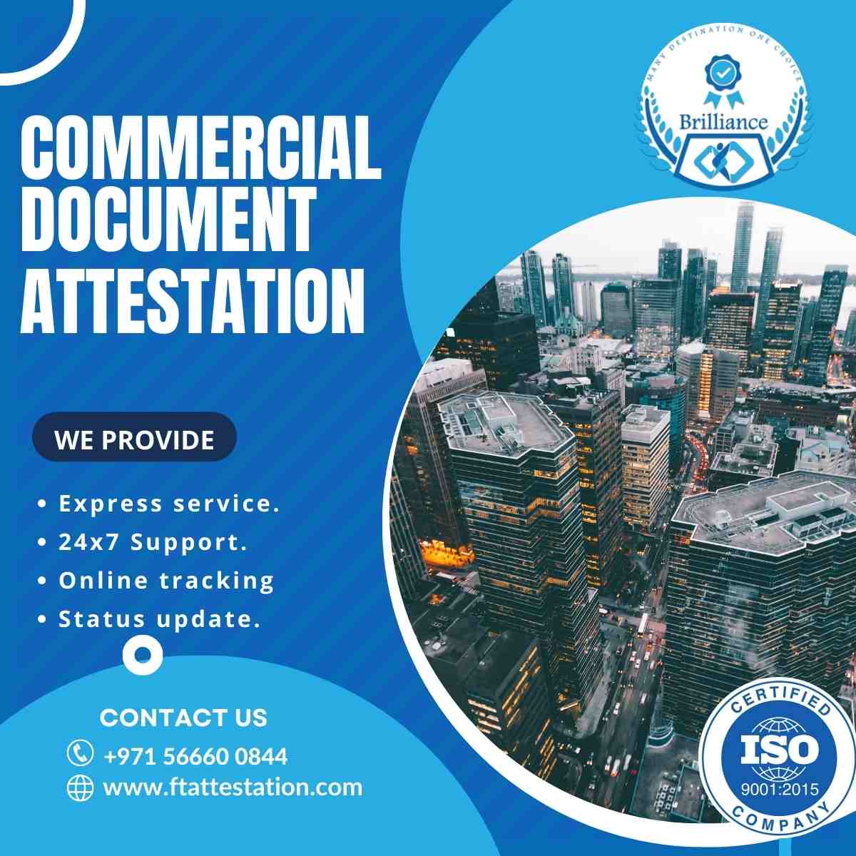 Complete Commercial Document Attestation Services In Uae