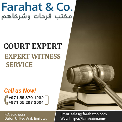 Court Expert Witnesses Services In Dubai