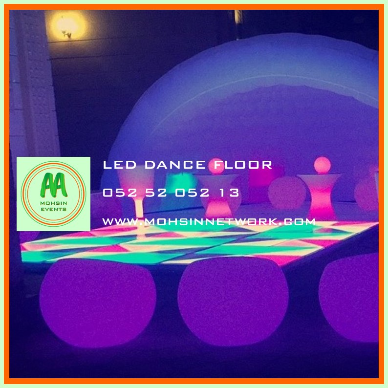 Led Furniture, Dance Floor And Party Furniture Rental By Mohsin Network